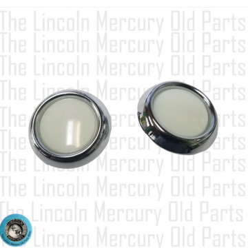 Lens and Bezel, Interior Courtesy Light Pair NEW